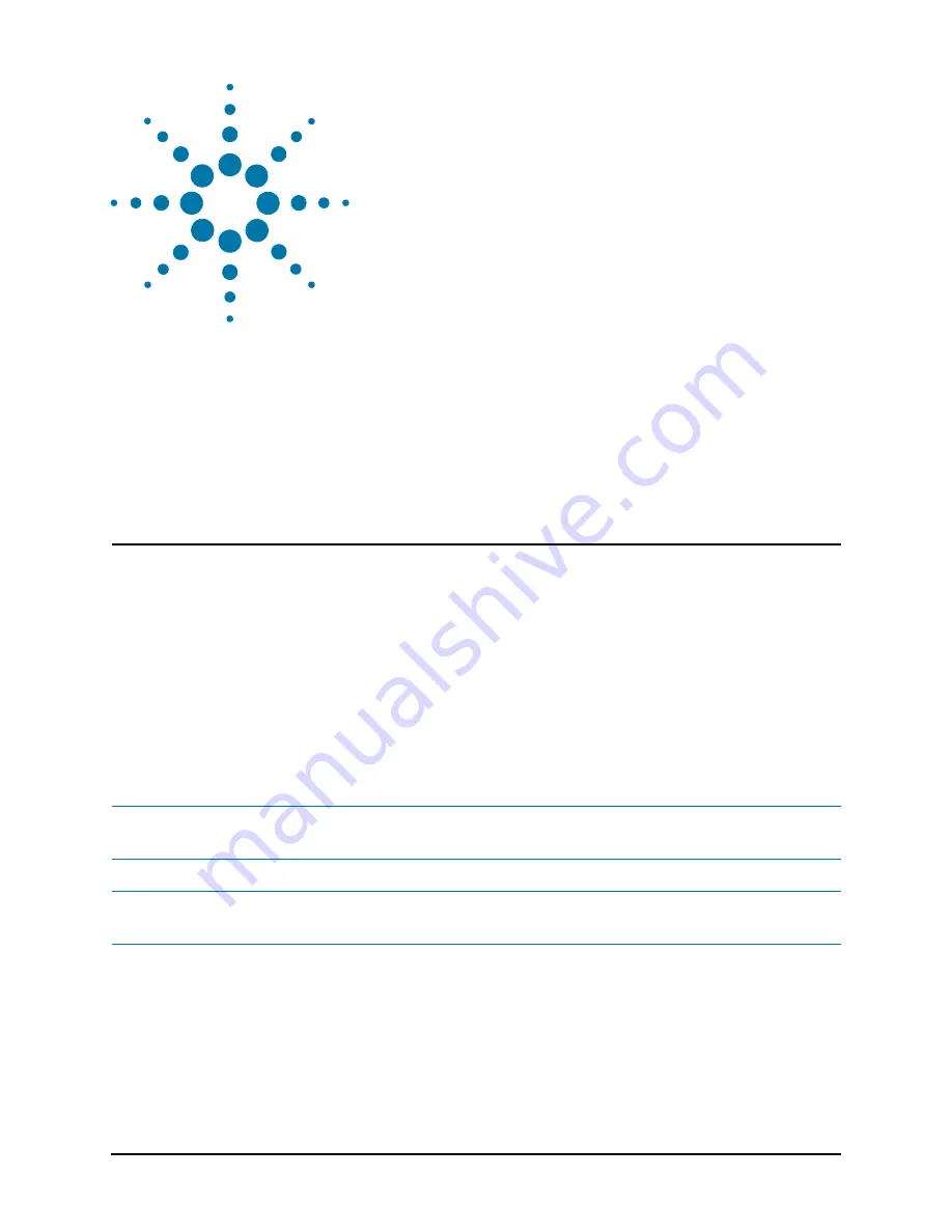 Agilent Technologies N5171B Manual Download Page 43