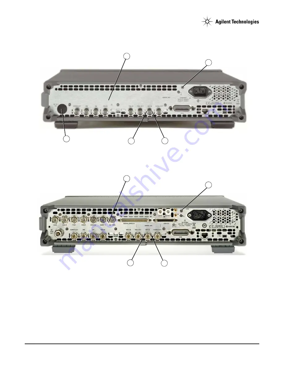 Agilent Technologies n5181a Service Manual Download Page 106