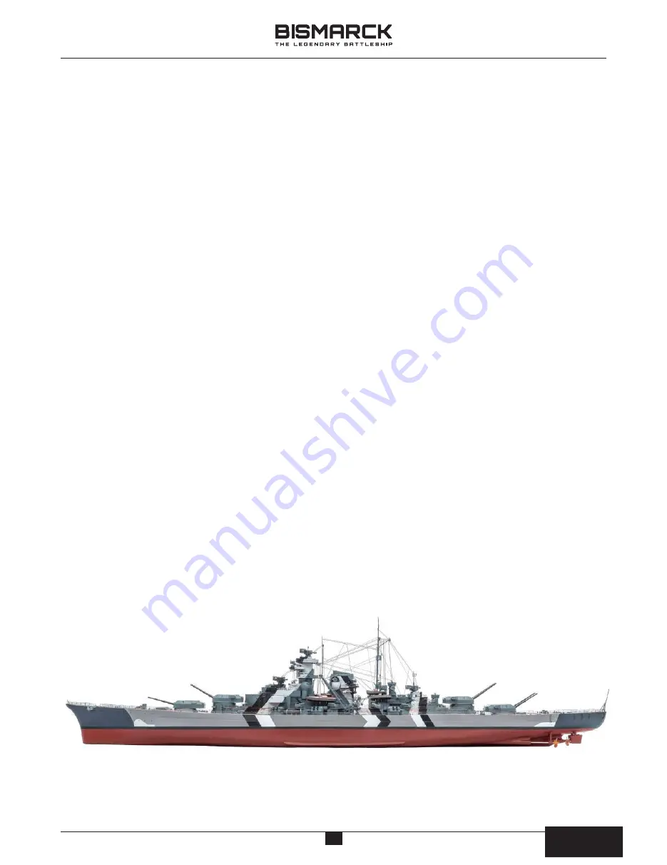 Agora Models Bismarck 06 Build Instructions Download Page 2