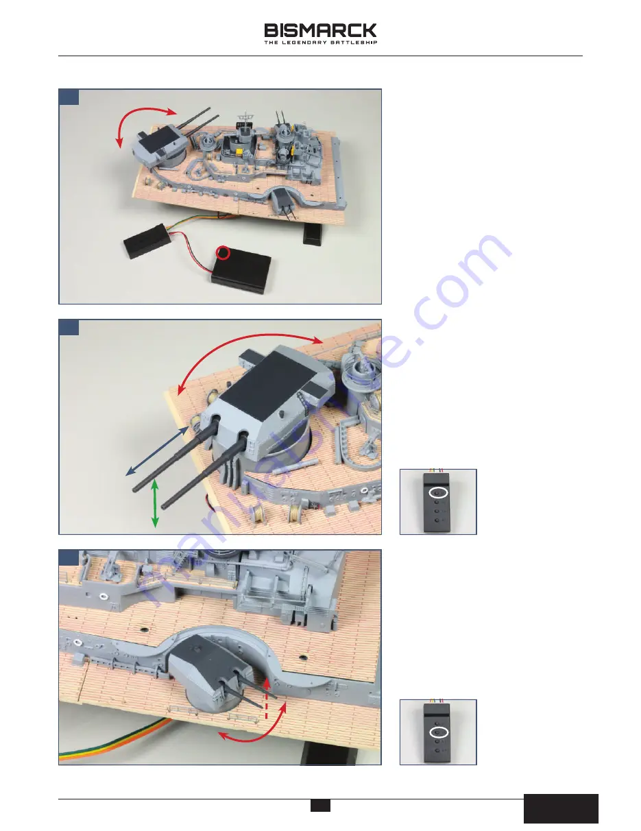 Agora Models Bismarck Build Instructions Download Page 13