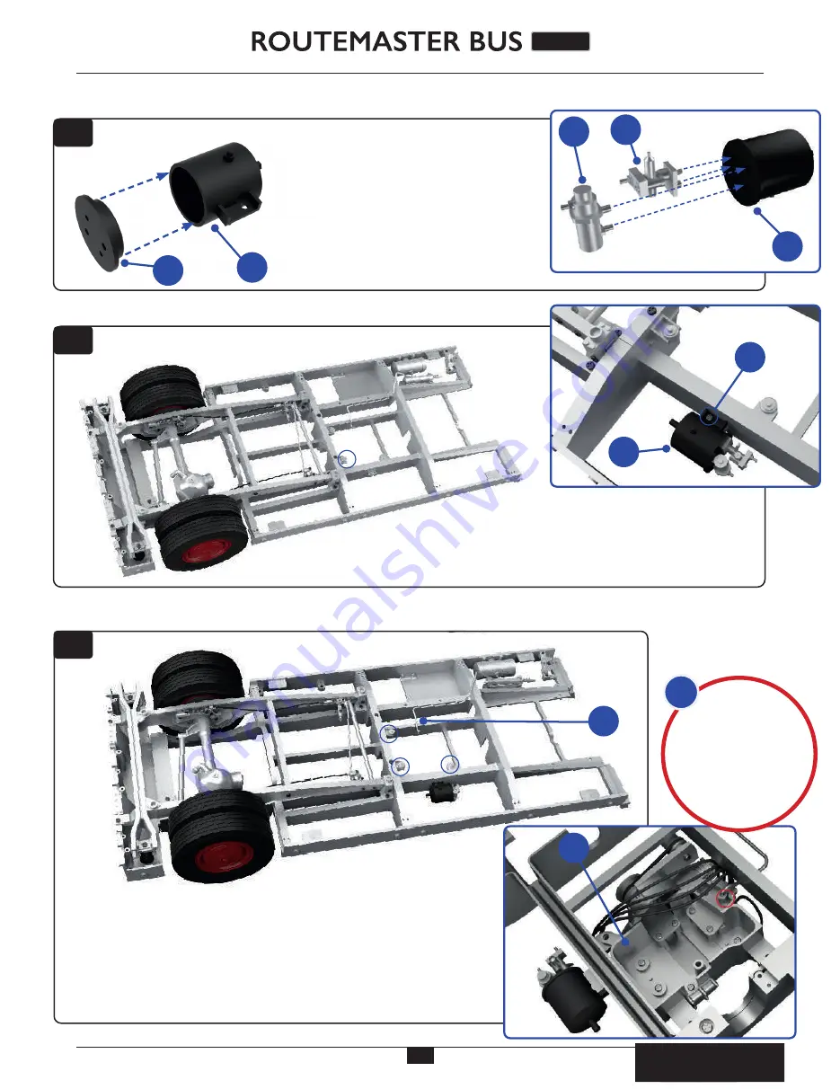 Agora Models LONDON TRANSPORT ROUTEMASTER RM 857 Build Instructions Download Page 19