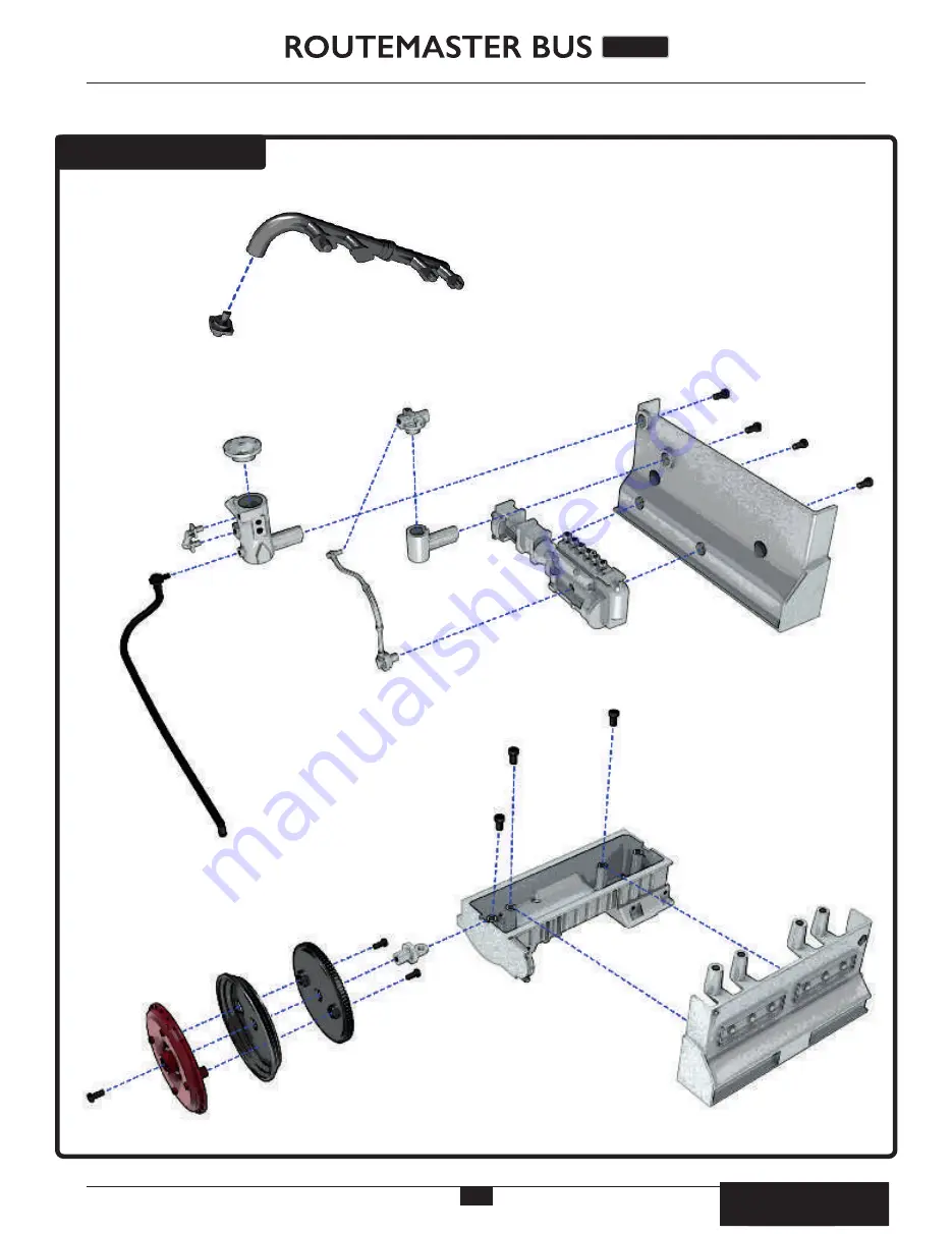 Agora Models LONDON TRANSPORT ROUTEMASTER RM 857 Build Instructions Download Page 26