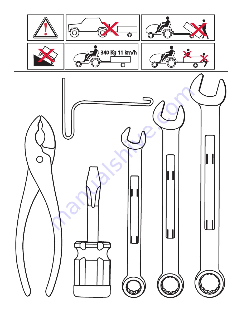 Agri-Fab 45-01015-999 Instruction Manual Download Page 3