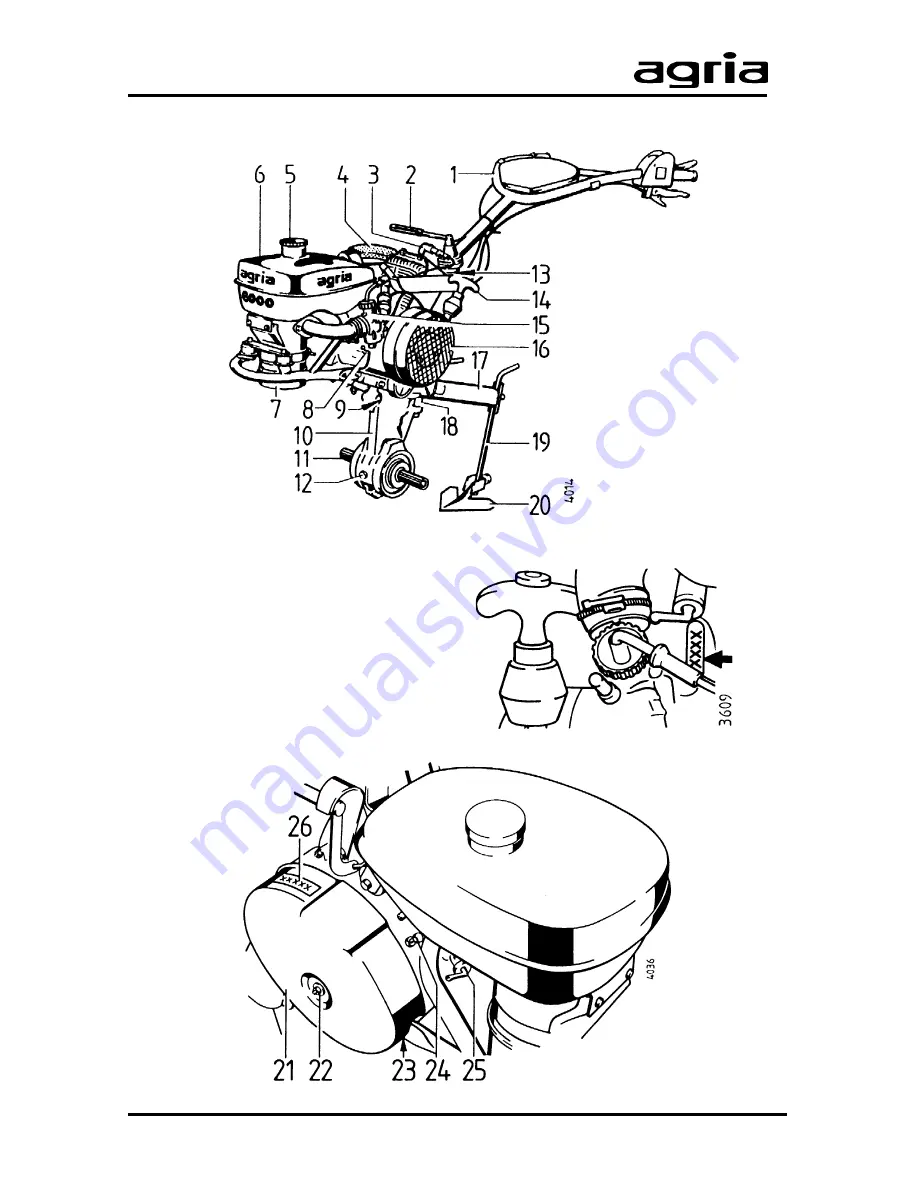 Agria 6000 Operating Instructions Manual Download Page 3