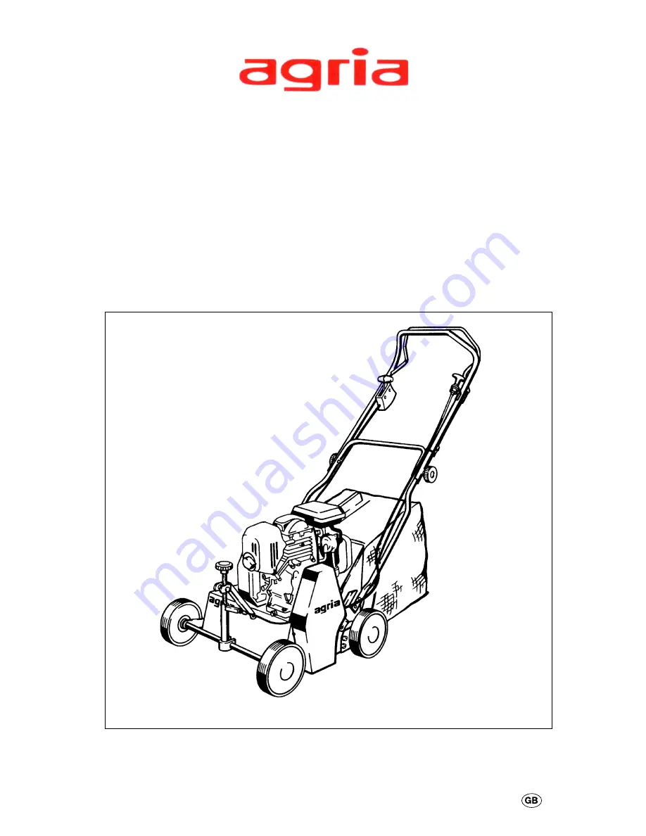 Agria 8200-V4 Скачать руководство пользователя страница 1