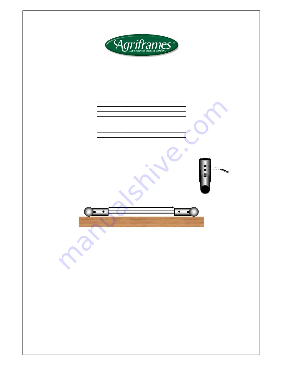 Agriframes 50172 Assembly Instructions Download Page 1