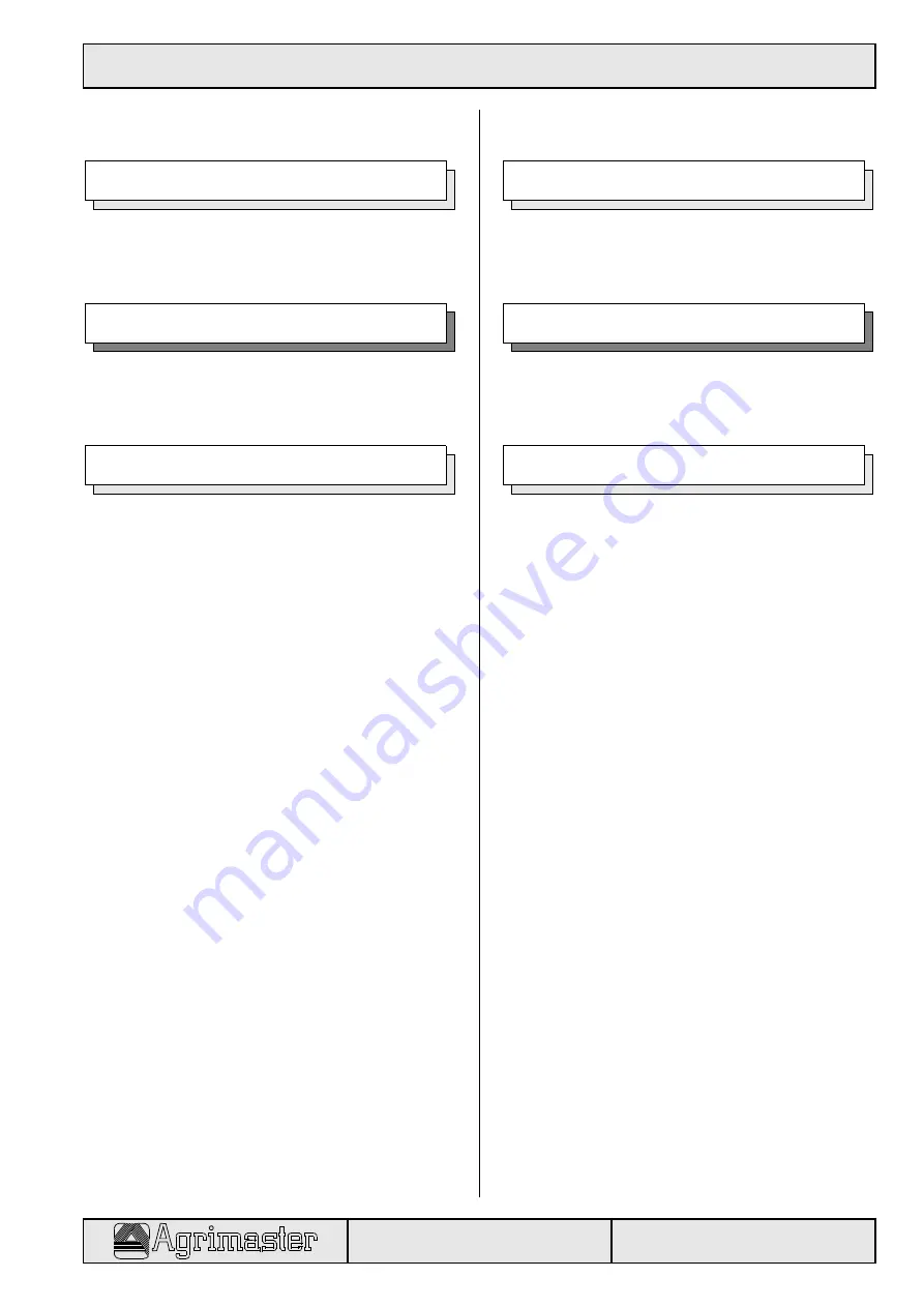 AGRIMASTER RMU 1250 Use And Maintenance Manual Download Page 53