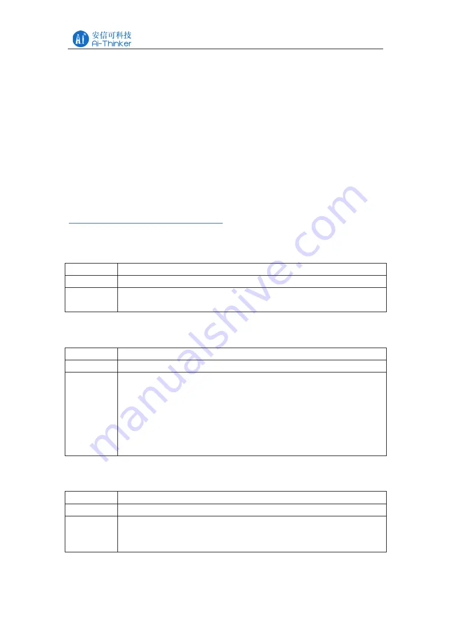 Ai-Thinker ESP-01 User Manual Download Page 22