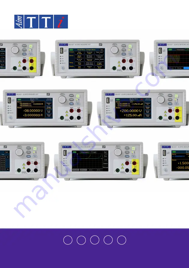 Aim-TTI SMU4001 Скачать руководство пользователя страница 1