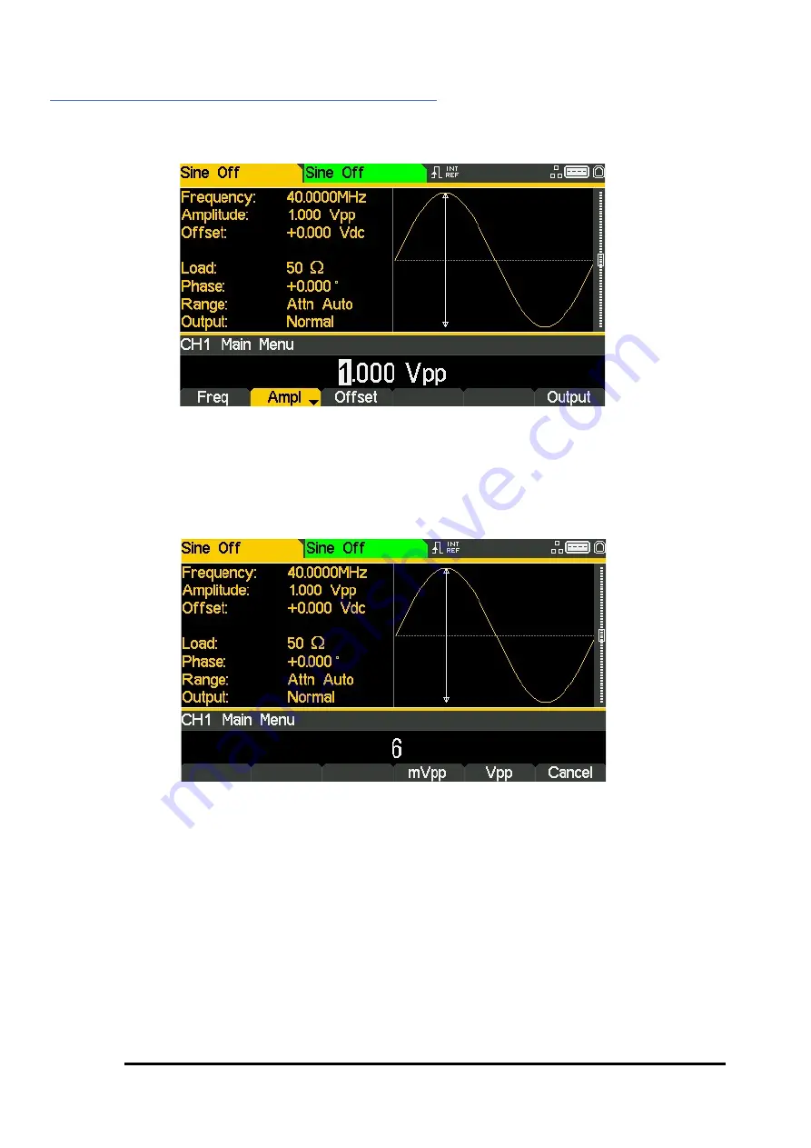 Aim-TTI TGF4000 SERIES Quick Start Manual Download Page 13