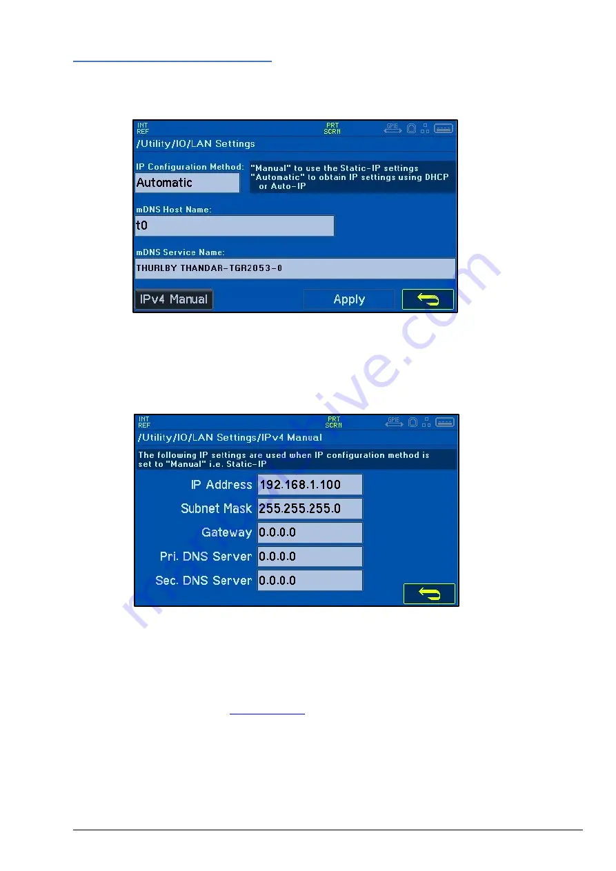 Aim-TTI TGR2050 Series Instruction Manual Download Page 72