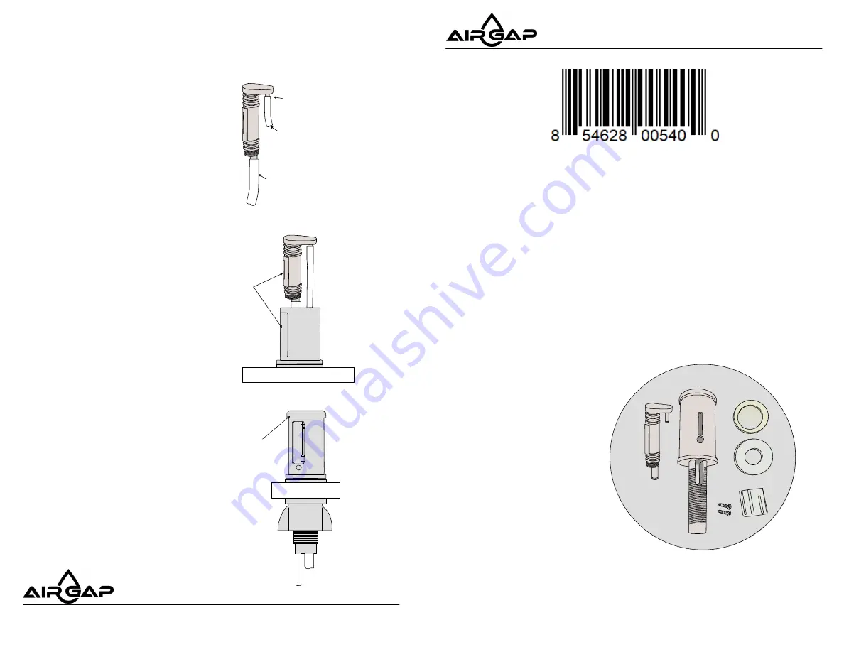 AIR GAP AG110-004 Скачать руководство пользователя страница 1