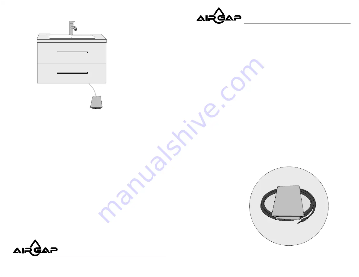 AIR GAP AG250-003 Instruction Download Page 3