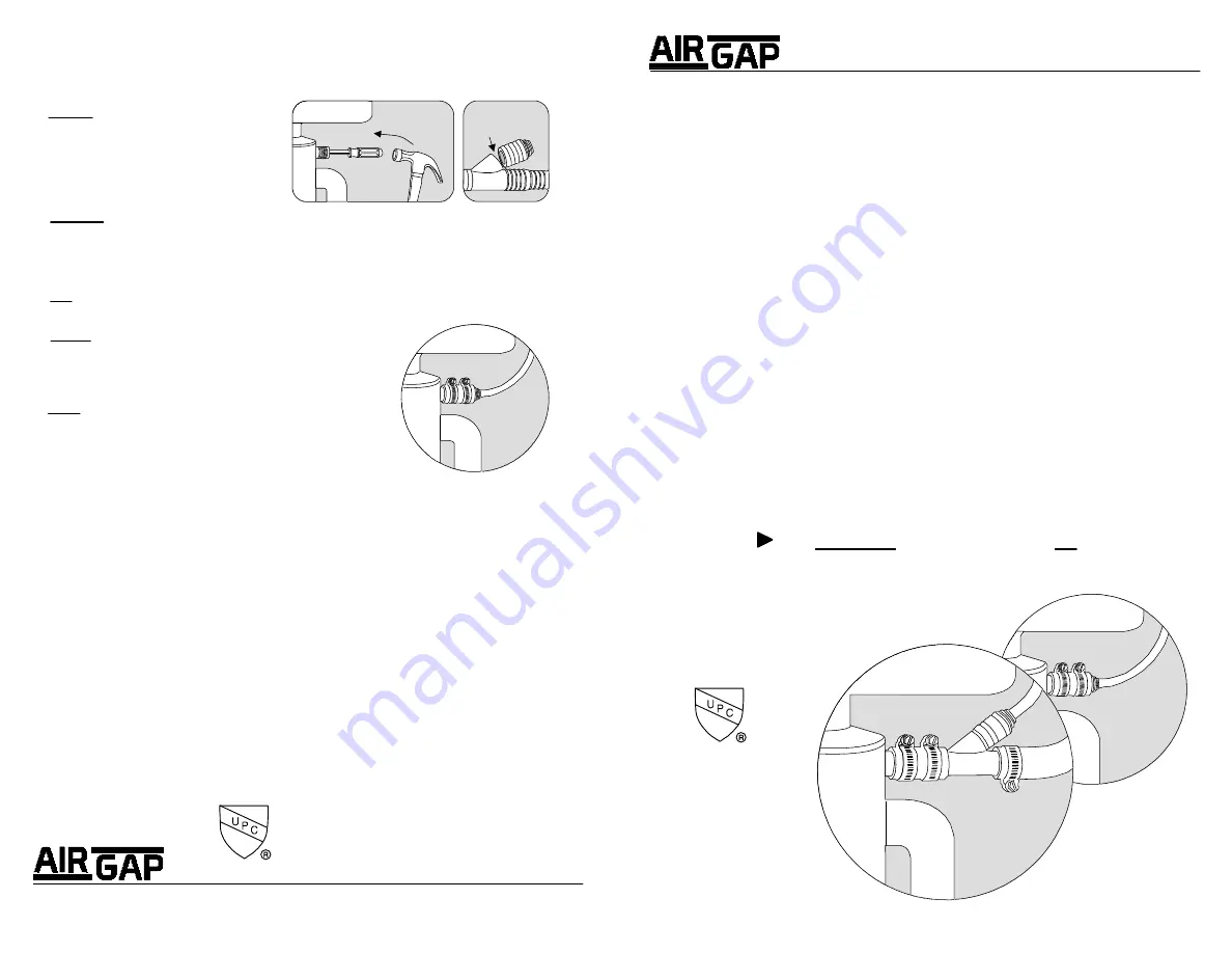 AIR GAP ET116-001 Instruction Download Page 1