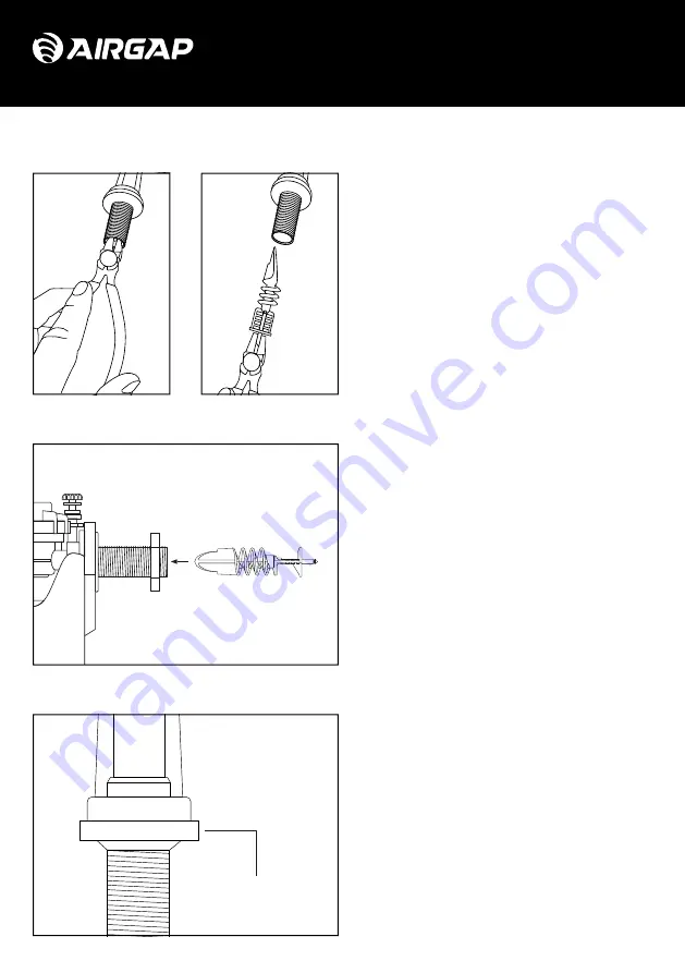 AIR GAP Fluidmaster 6000 Series Installation Manual Download Page 5