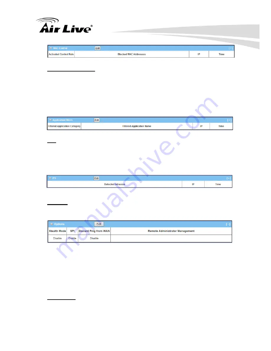 Air Live AirMax4GW User Manual Download Page 28