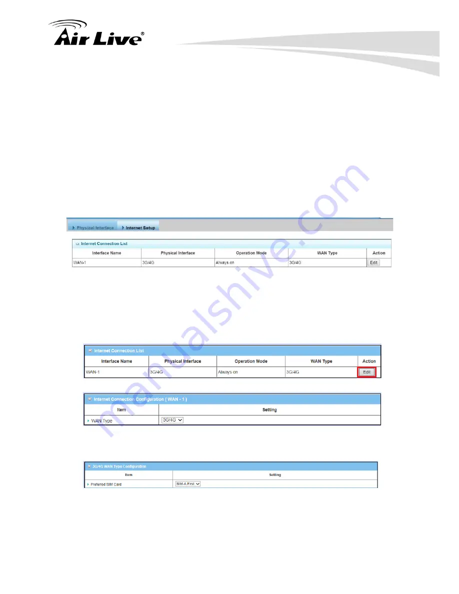 Air Live AirMax4GW User Manual Download Page 35