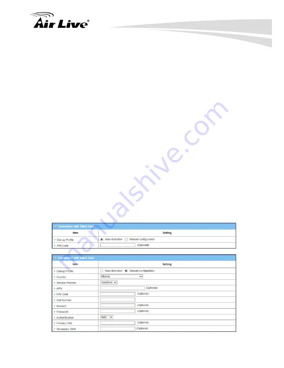 Air Live AirMax4GW User Manual Download Page 36