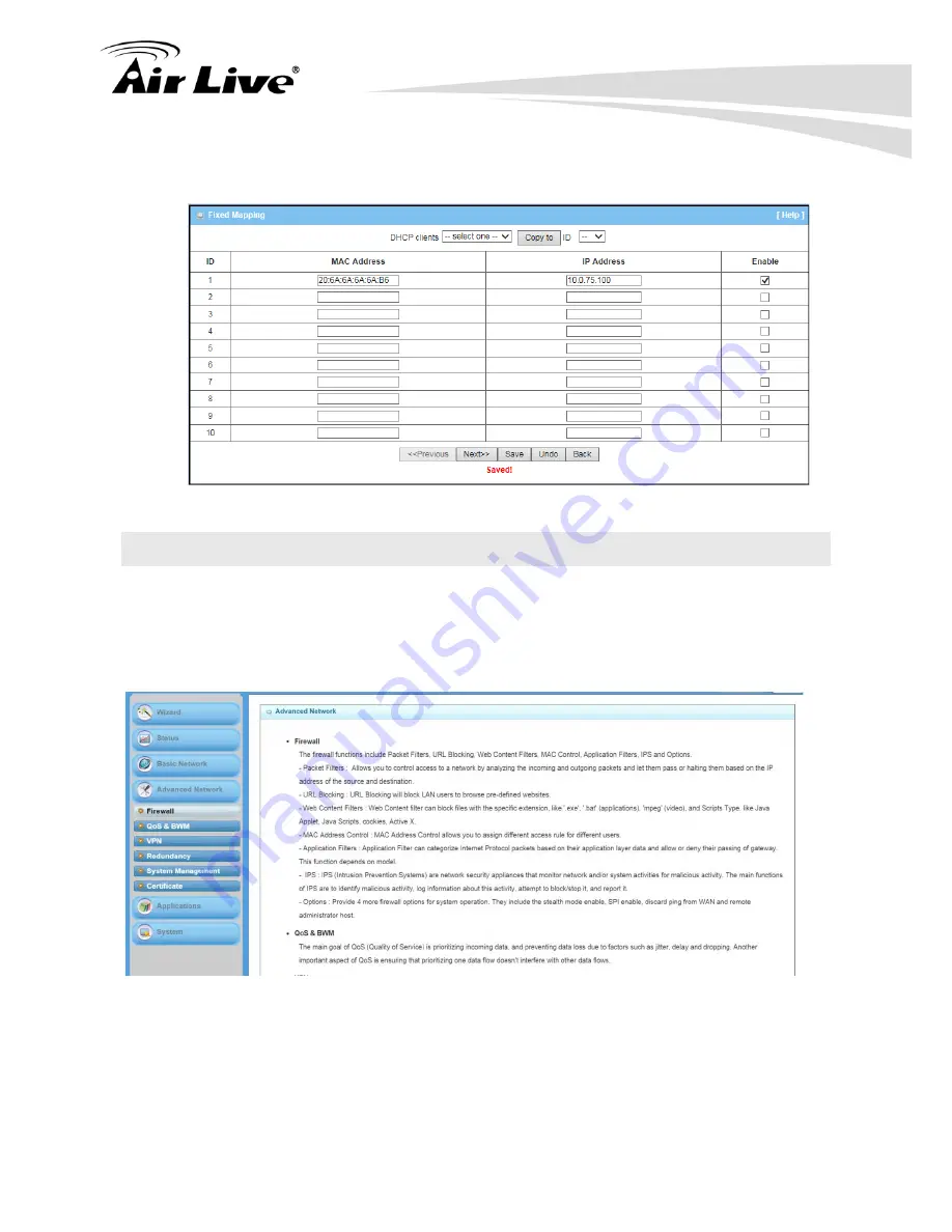 Air Live AirMax4GW User Manual Download Page 78