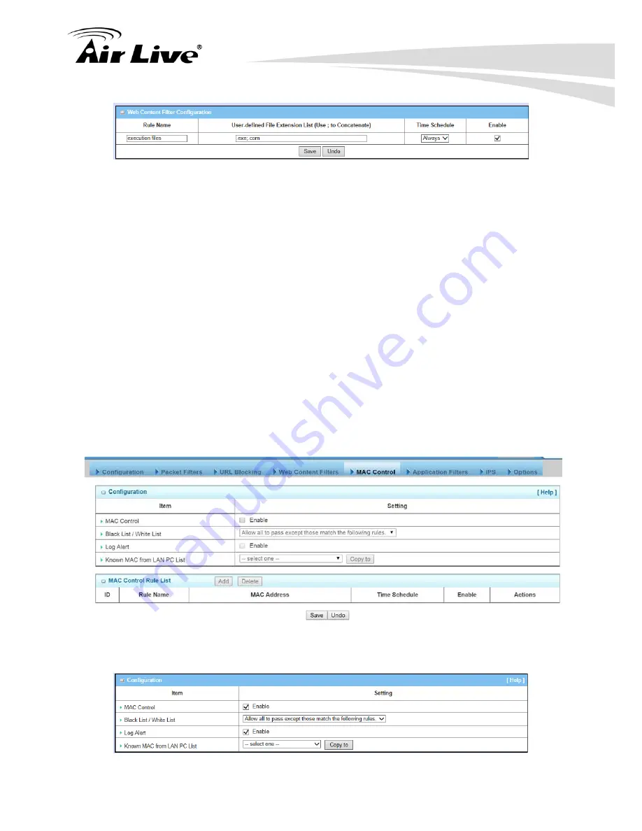 Air Live AirMax4GW User Manual Download Page 86