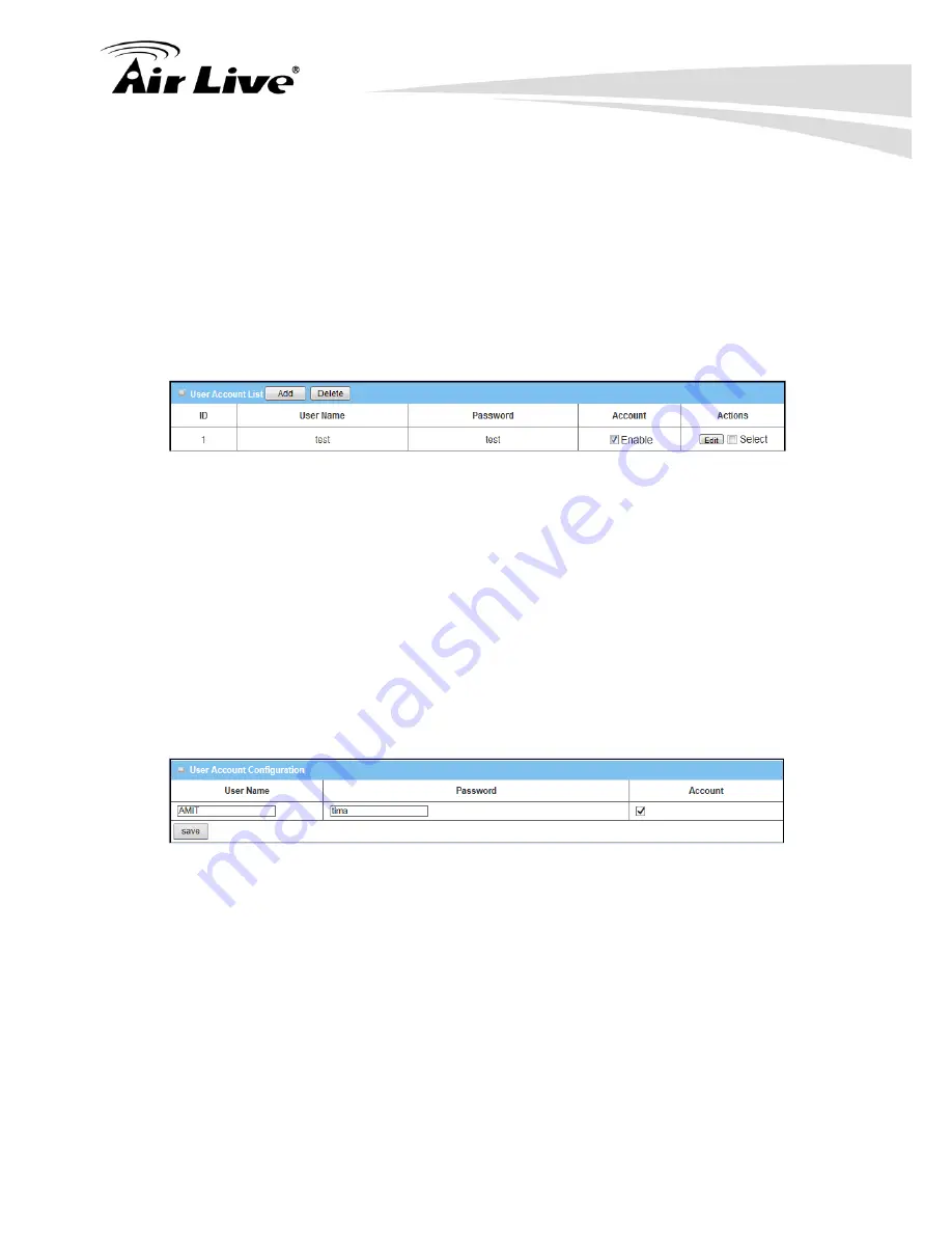 Air Live AirMax4GW User Manual Download Page 110