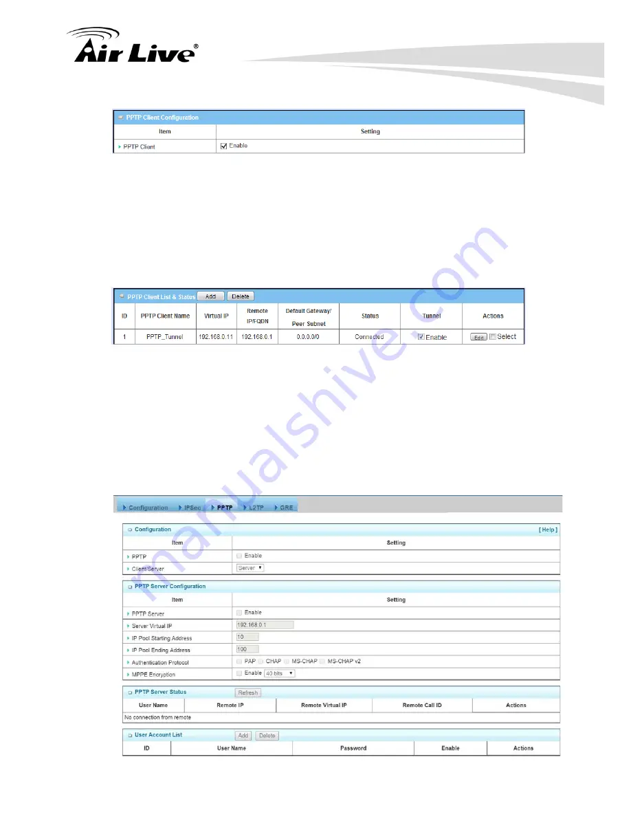 Air Live AirMax4GW User Manual Download Page 111