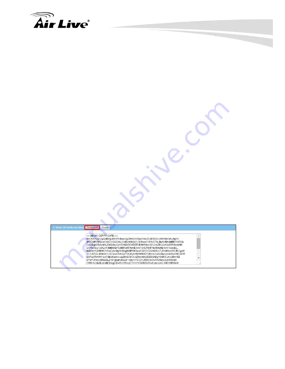 Air Live AirMax4GW User Manual Download Page 126