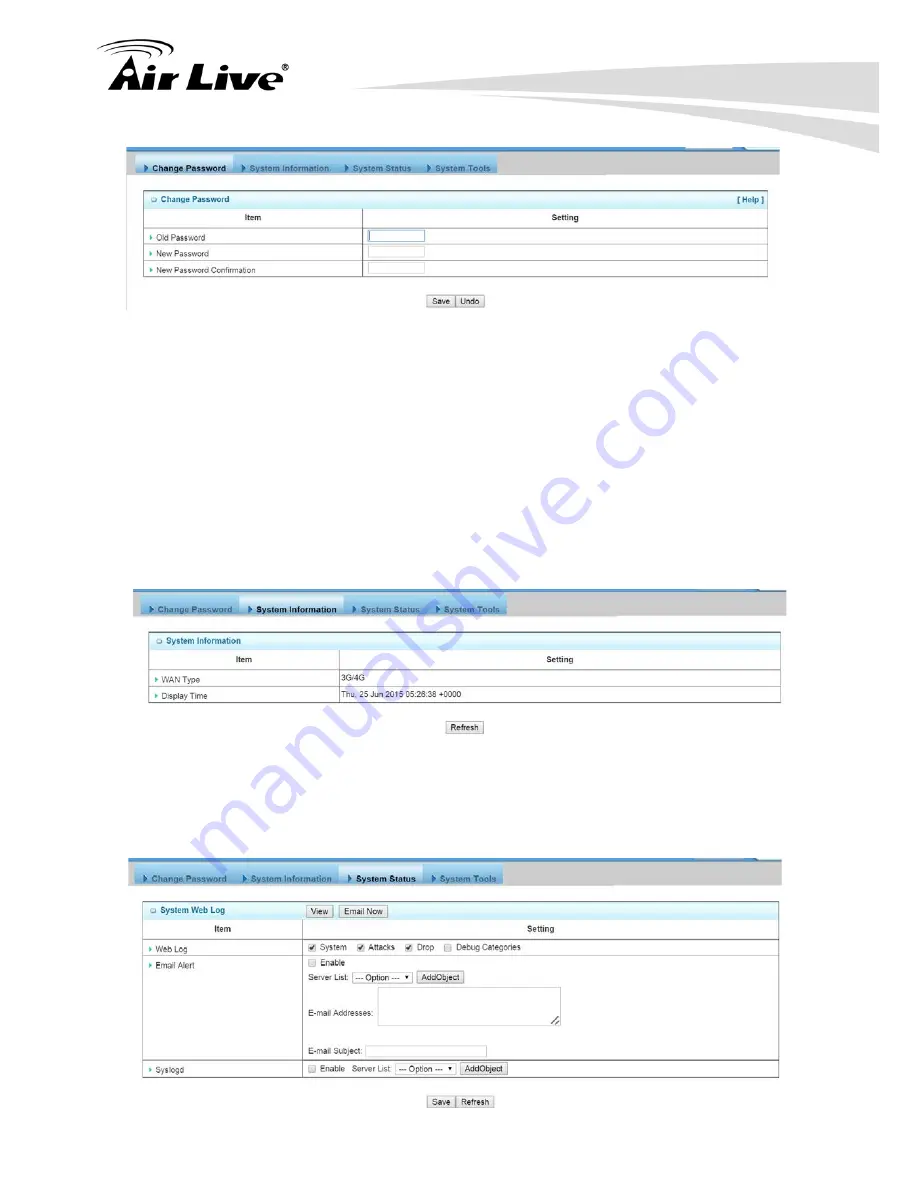 Air Live AirMax4GW User Manual Download Page 143