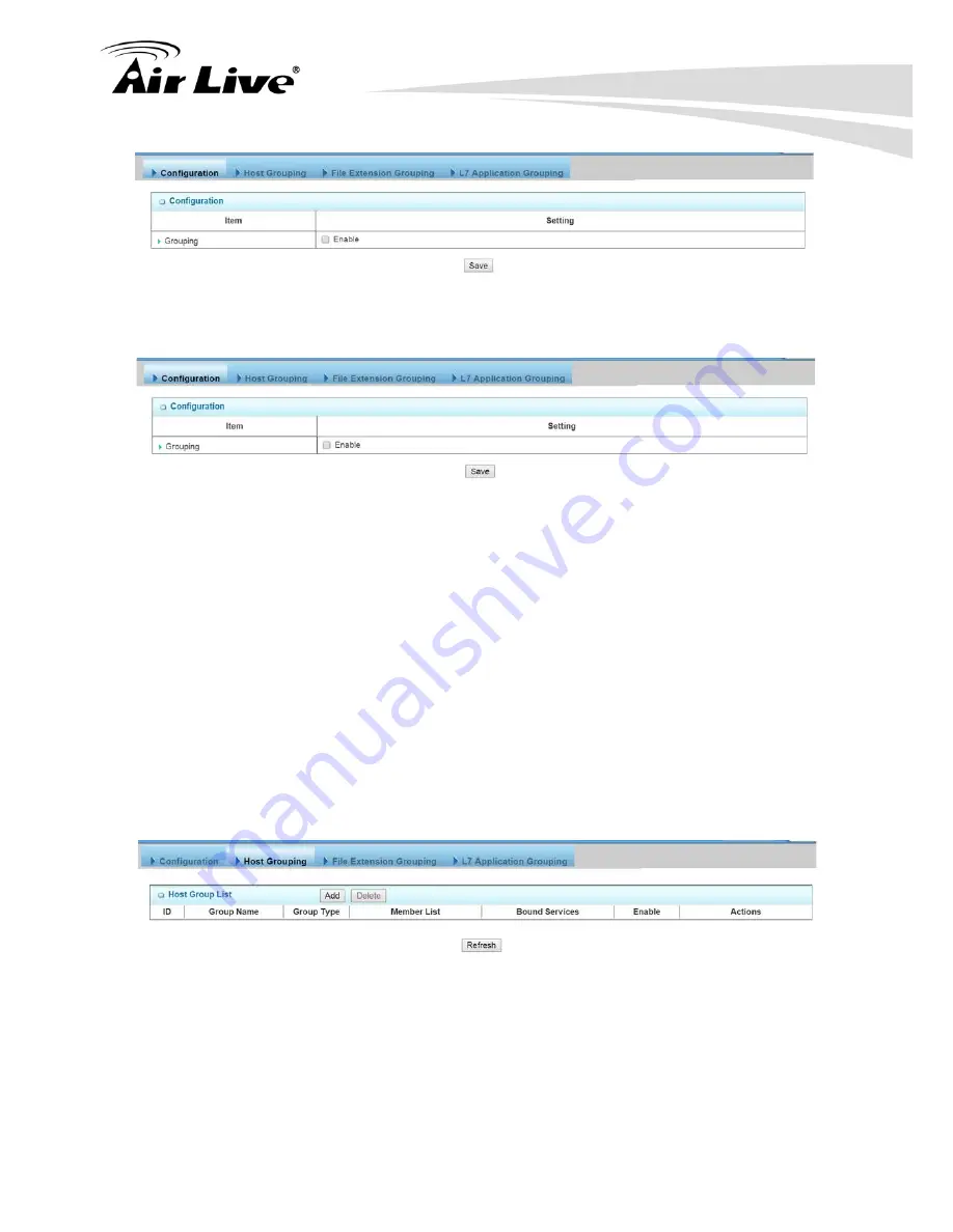 Air Live AirMax4GW User Manual Download Page 148