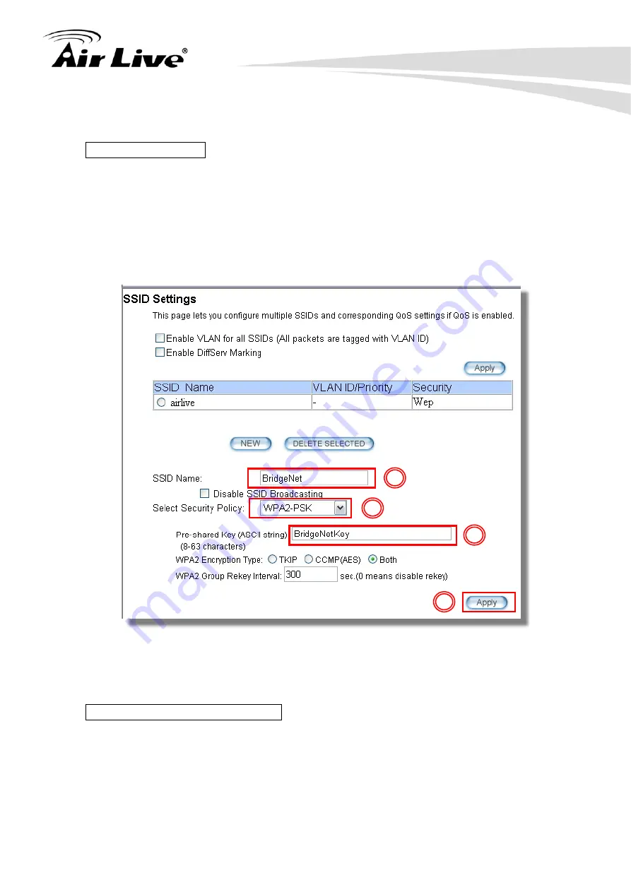 Air Live AIRMAX5 User Manual Download Page 60