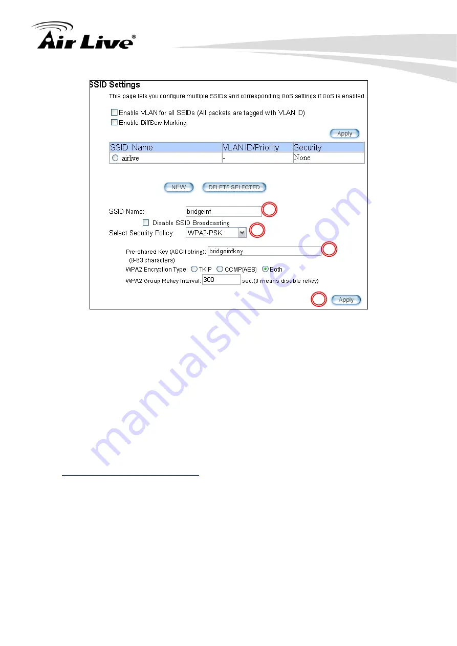 Air Live AIRMAX5 User Manual Download Page 131