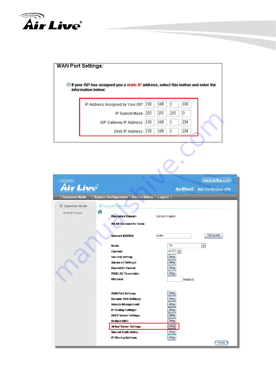 Air Live AIRMAX5 Скачать руководство пользователя страница 152