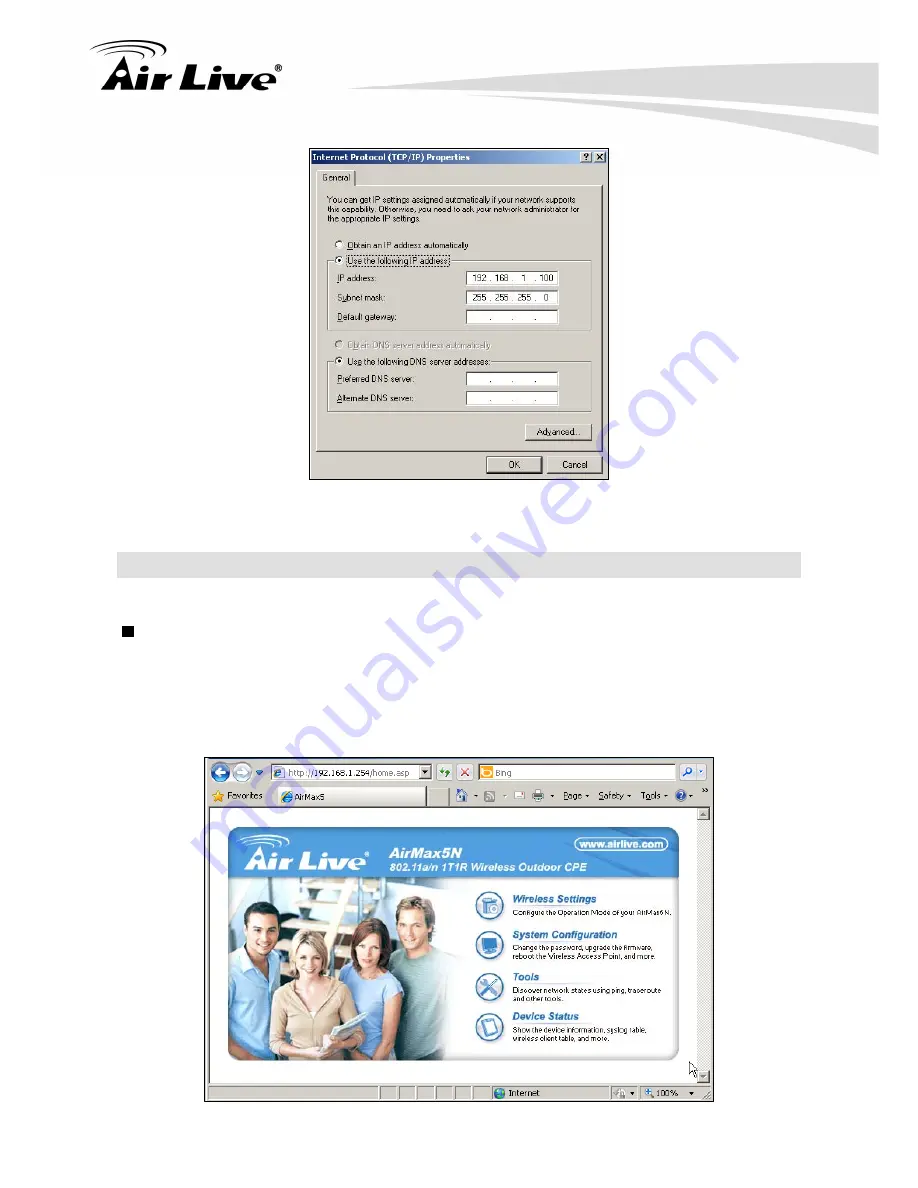 Air Live AirMax5N User Manual Download Page 22