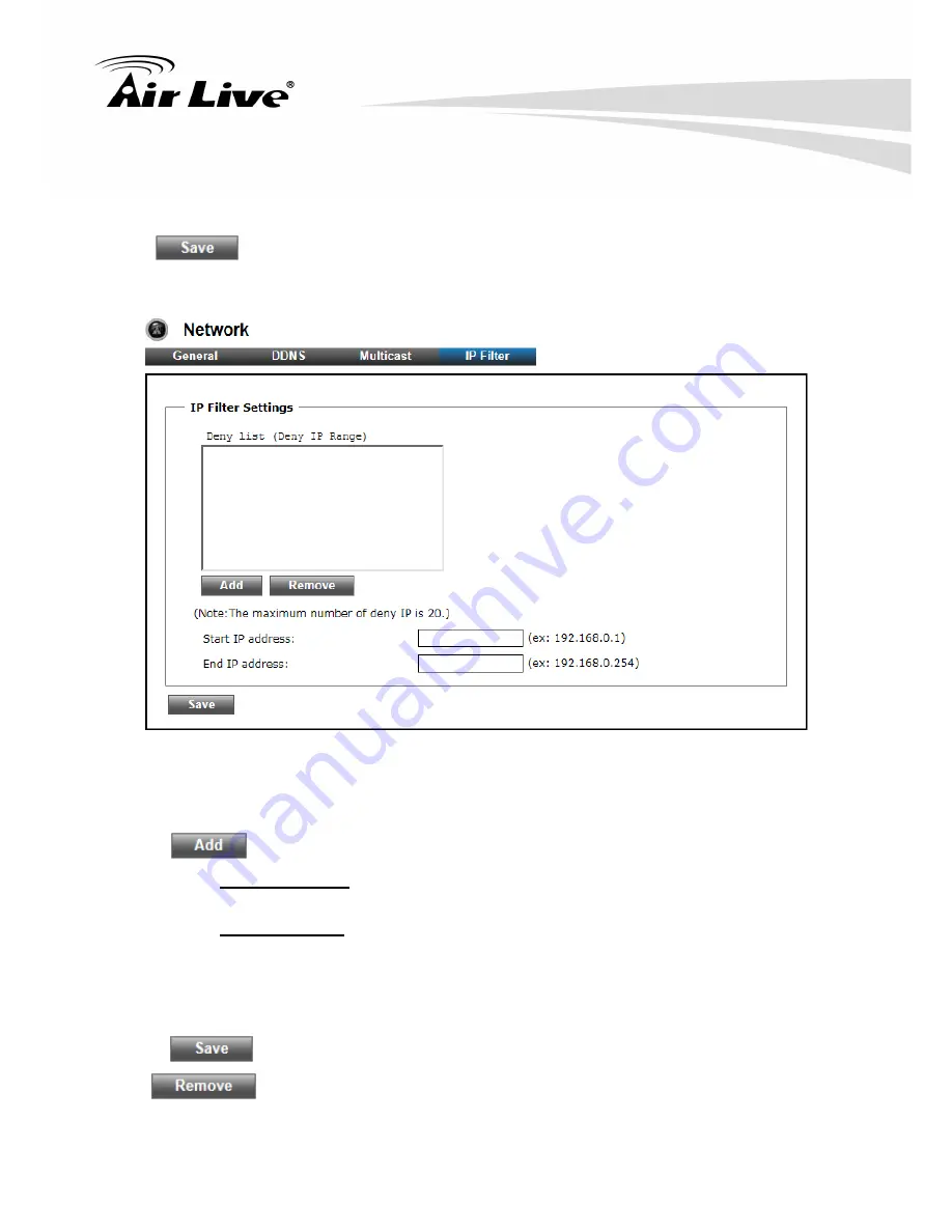 Air Live FE-501OD User Manual Download Page 29