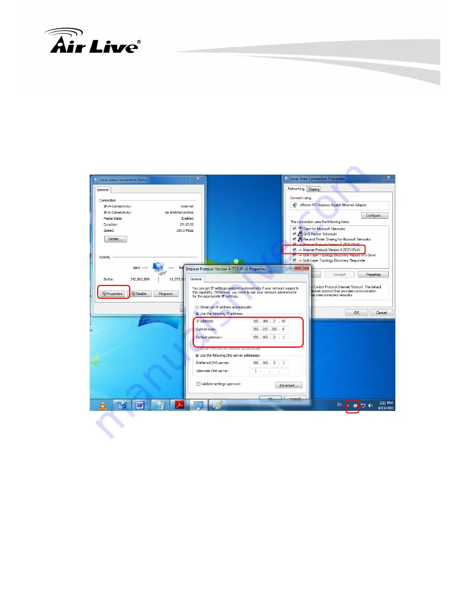 Air Live POE-FSH2422G-390 User Manual Download Page 21