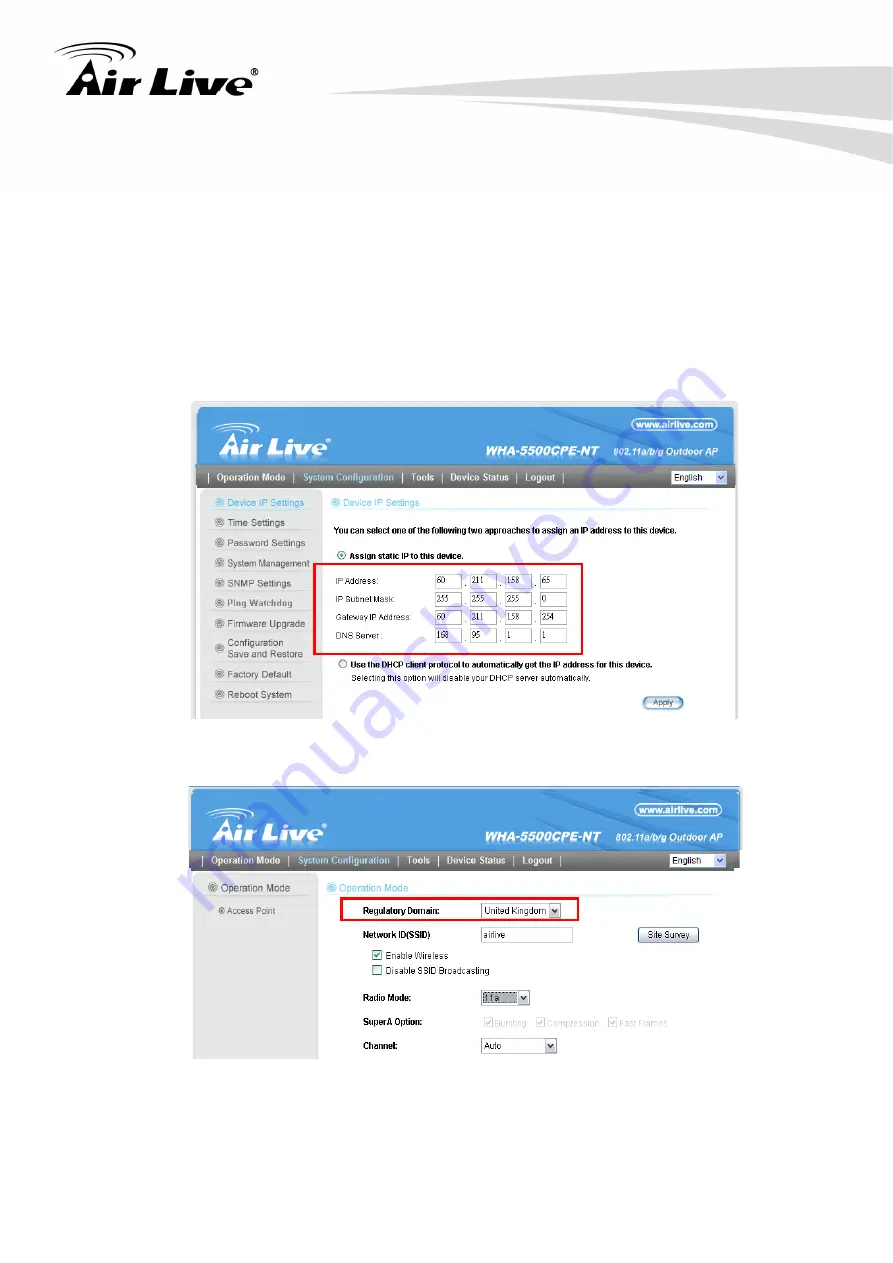 Air Live WHA-5500CPE-NT Скачать руководство пользователя страница 32