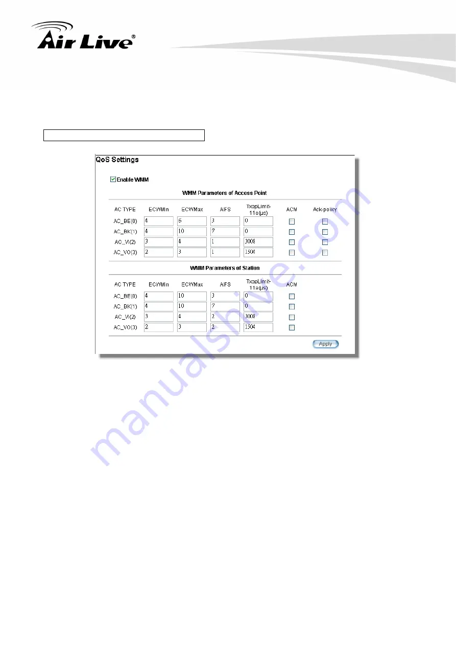 Air Live WHA-5500CPE-NT User Manual Download Page 55