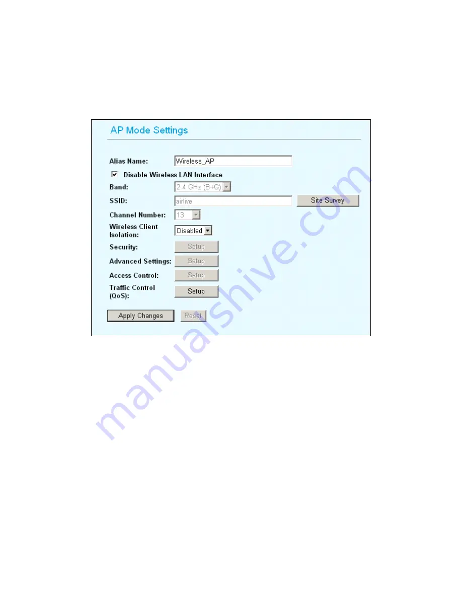 Air Live WL-5460AP User Manual Download Page 24