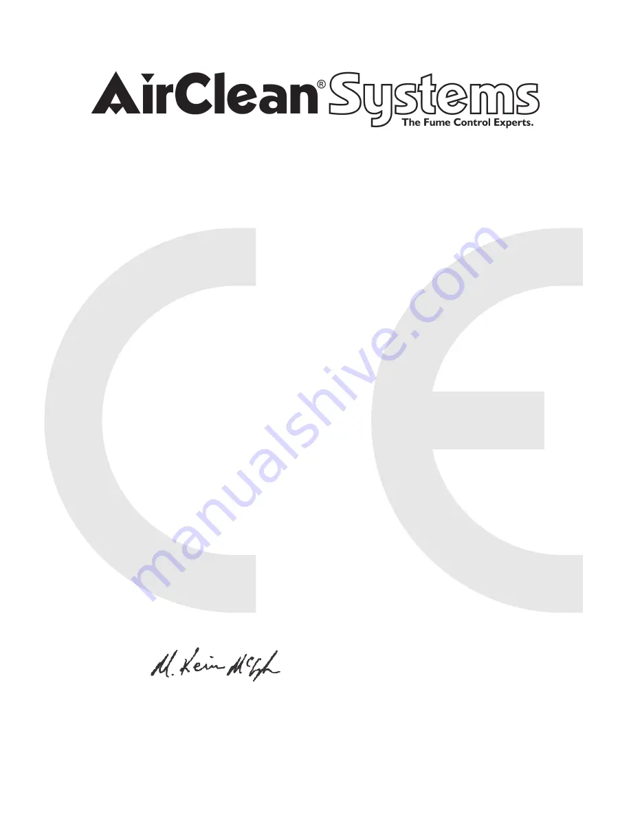 AirClean systems PowderSafe AC730C Скачать руководство пользователя страница 3