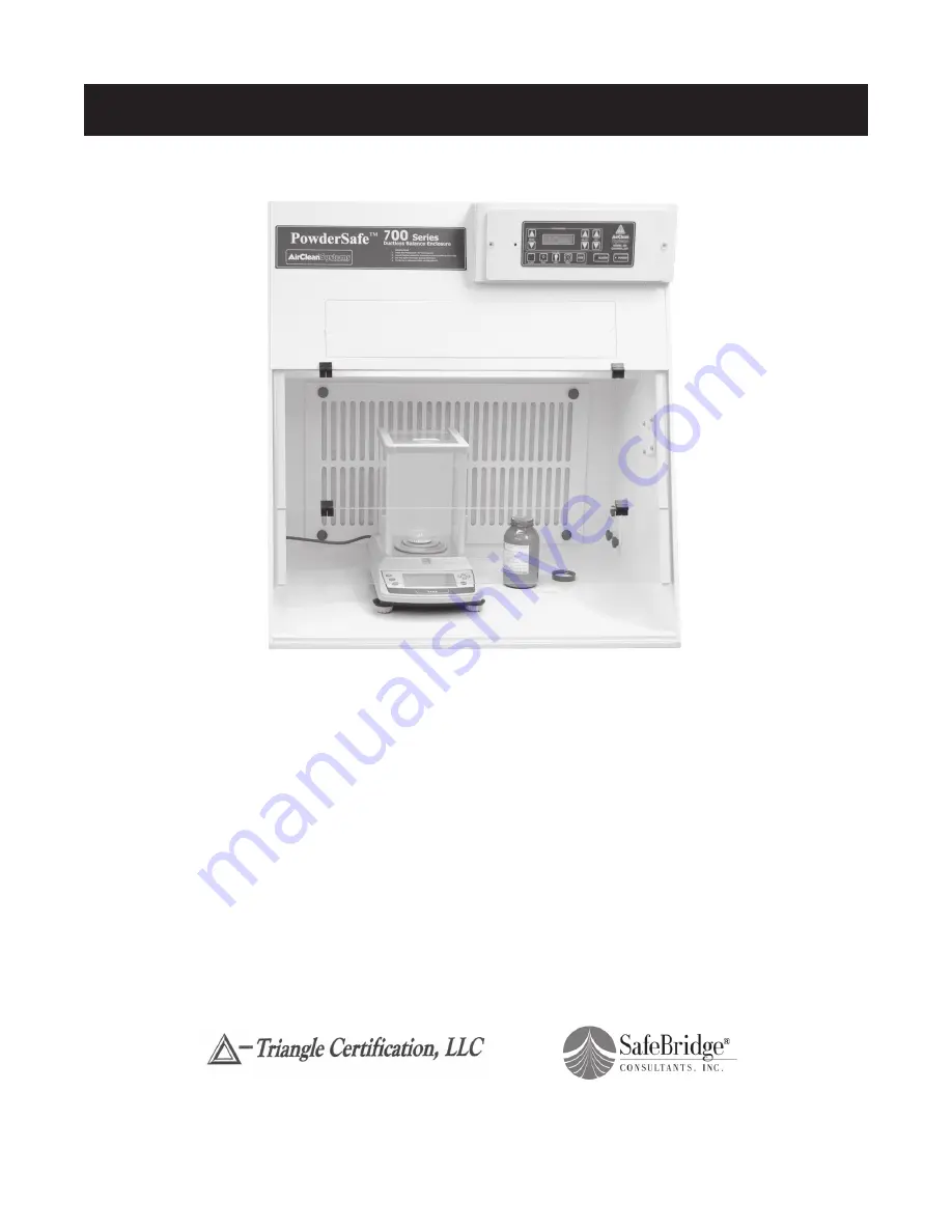 AirClean systems PowderSafe AC730C Operator'S Manual Download Page 7