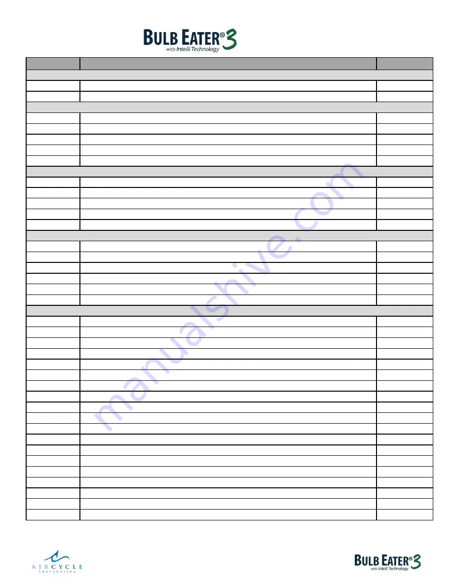 AirCycler 333-200-120 User Manual Download Page 28