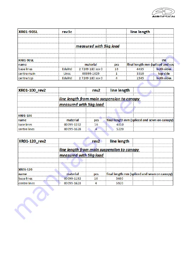 AirDesign DONUT 100 Manual And Service Book Download Page 13