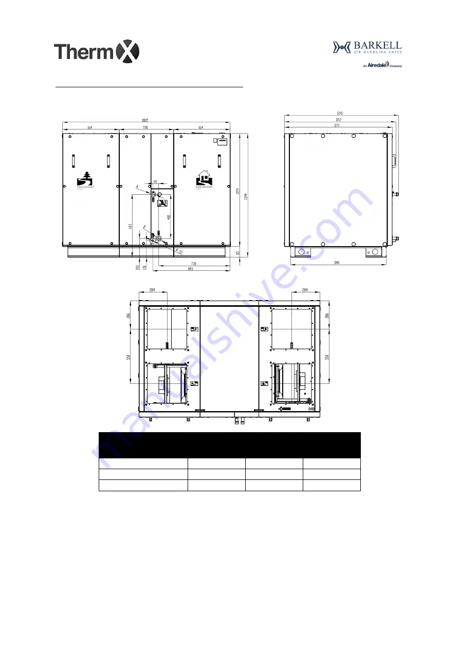 AIREDALE Barkell Therm X HR85 Installation, Operation And Maintenance Manual Download Page 41