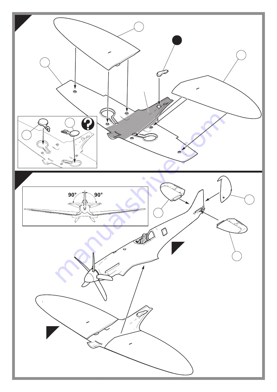 AIRFIX Supermarine Spitfire PR.XIX Скачать руководство пользователя страница 4