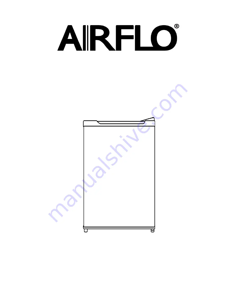 AIRFLO AFR -115C Instruction Manual Download Page 1