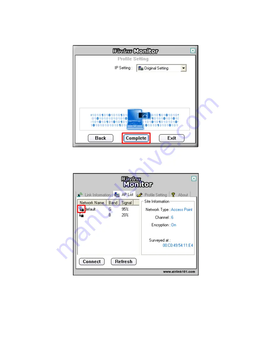 Airlink101 AWLC3026T User Manual Download Page 24