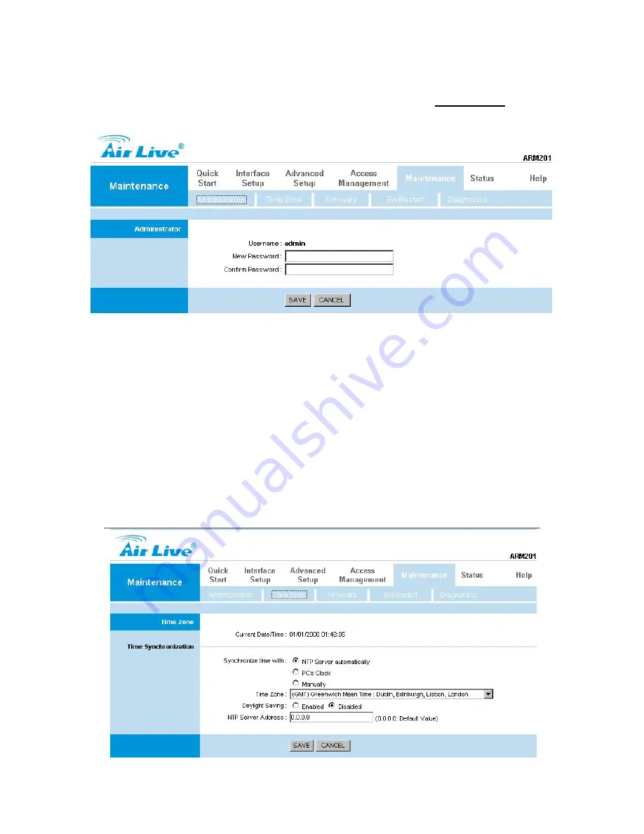 AirLive ARM-201 User Manual Download Page 71