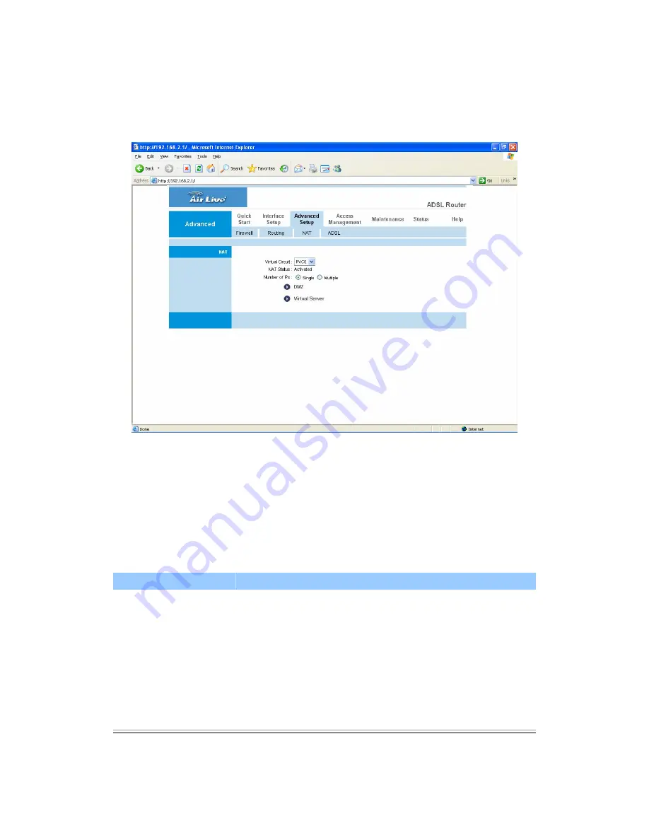 AirLive ARM-204 User Manual Download Page 46