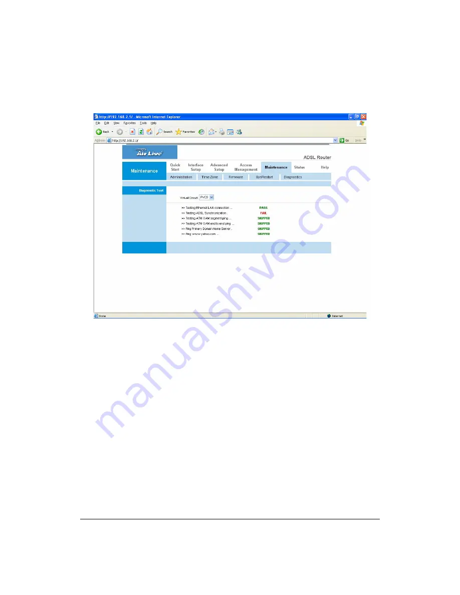 AirLive ARM-204 User Manual Download Page 63