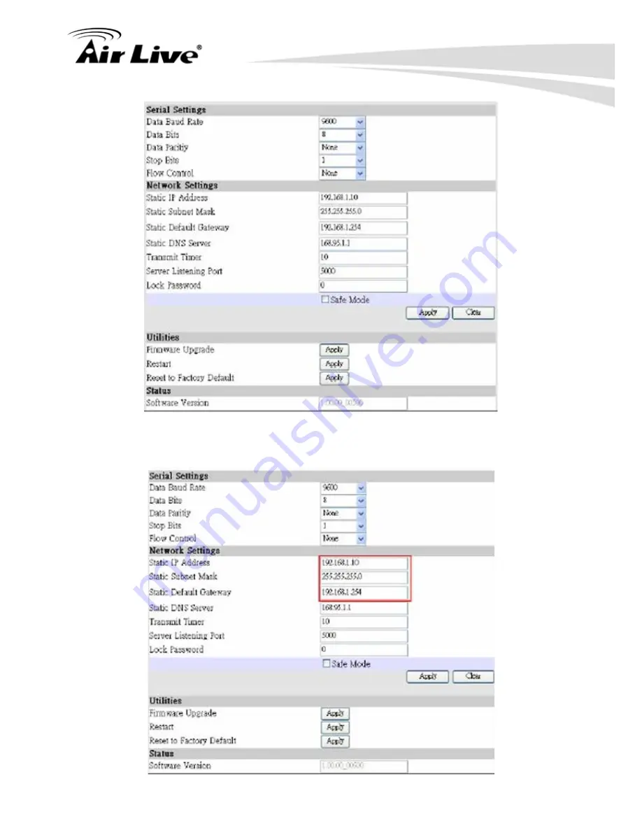 AirLive DS-100 User Manual Download Page 21